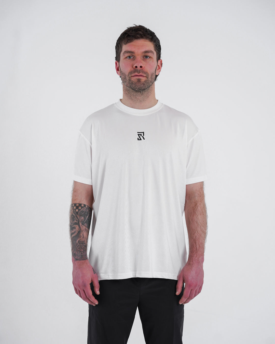 Rev Oversized White T-Shirt