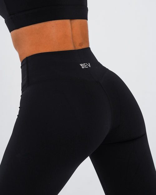 Rev Black Essential Leggings