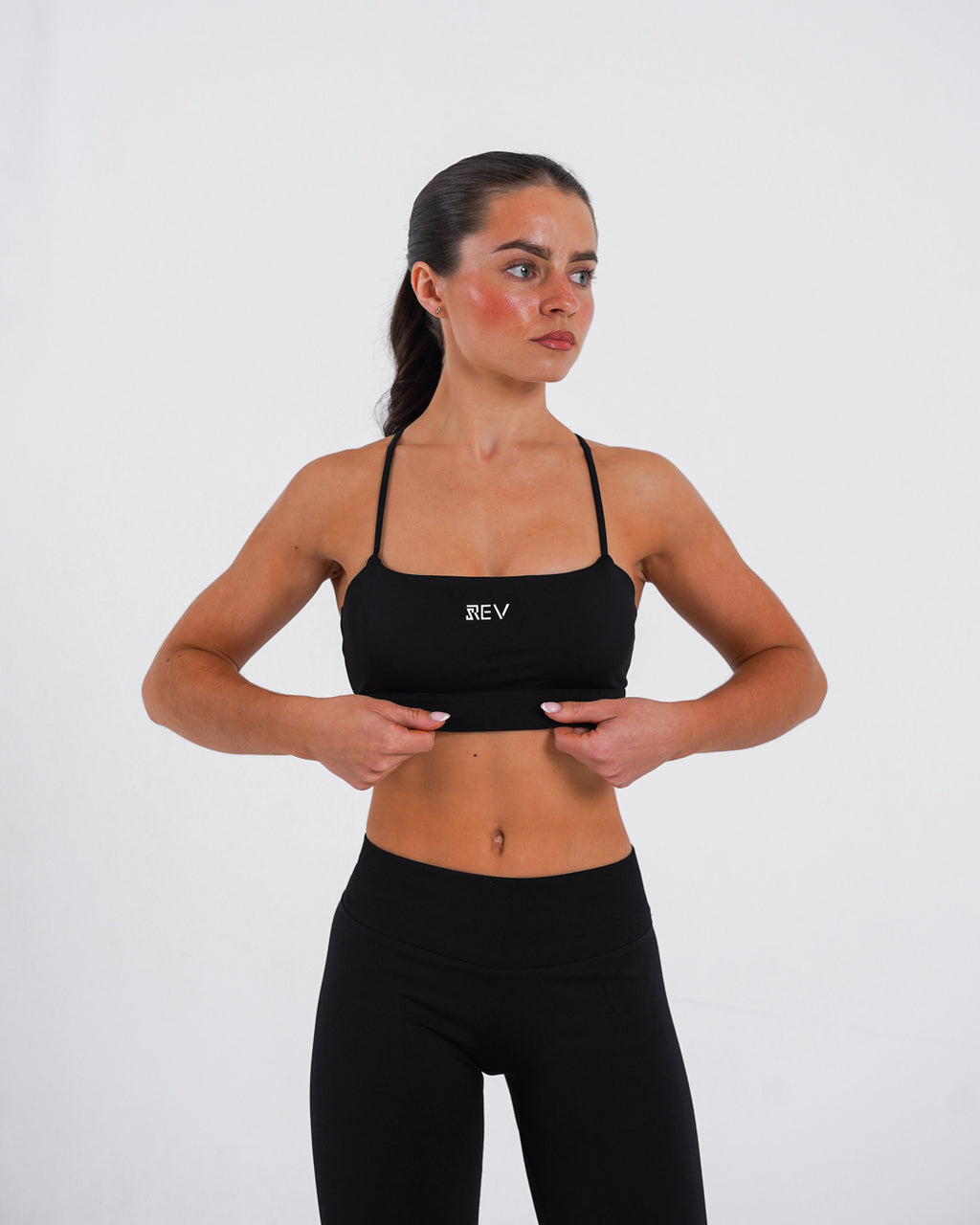 Rev Black Sports Strap Bra