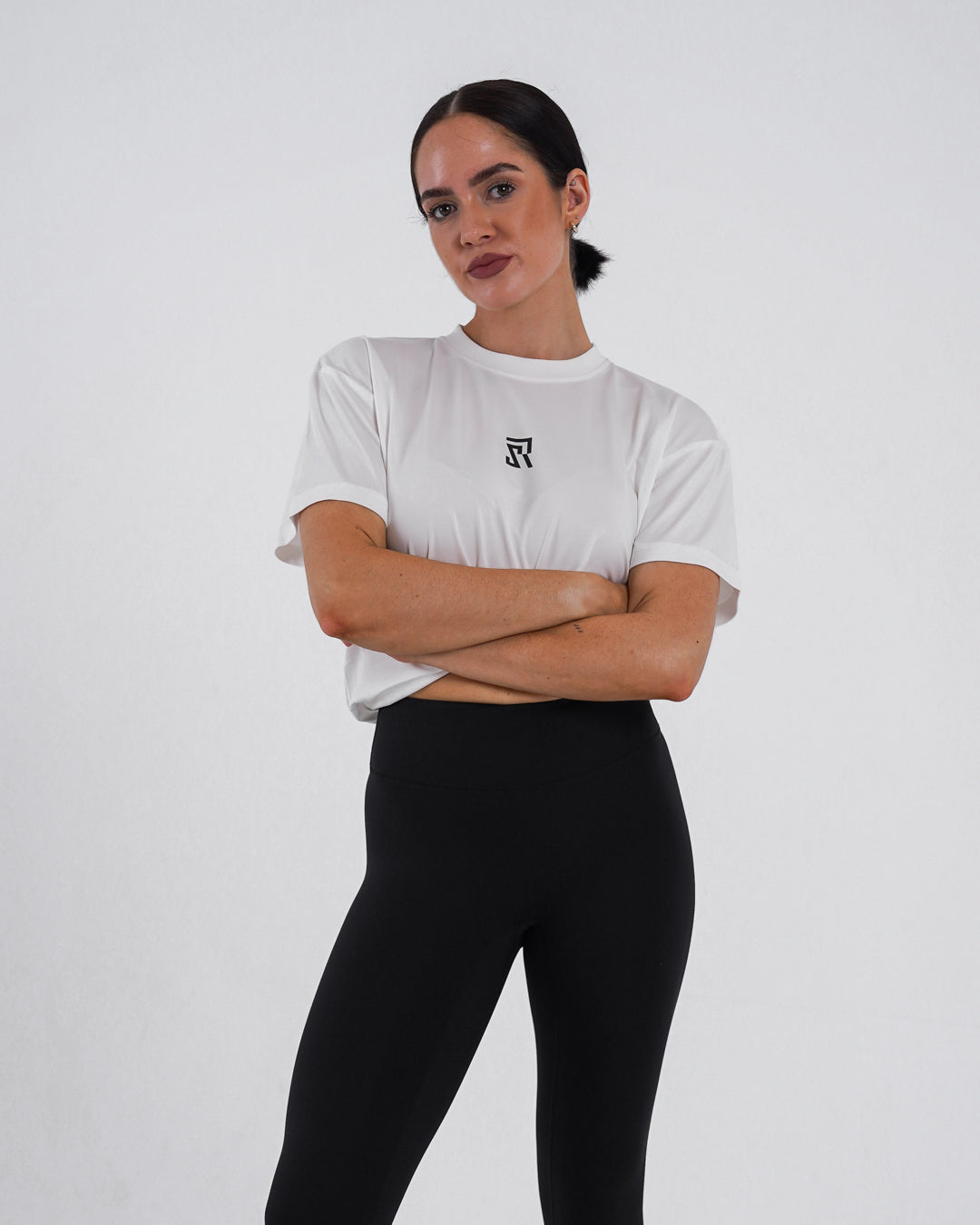 Rev Oversized White T-Shirt