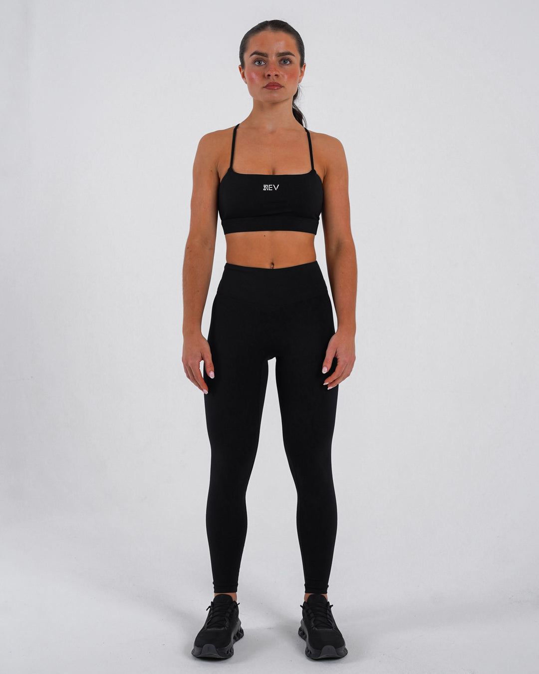 Rev Black Essential Leggings