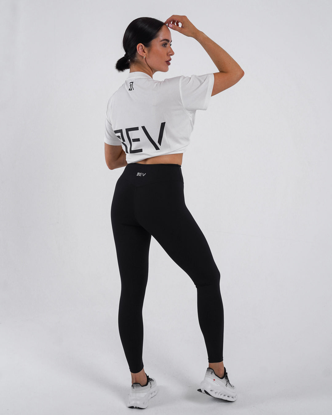 Rev Oversized White T-Shirt