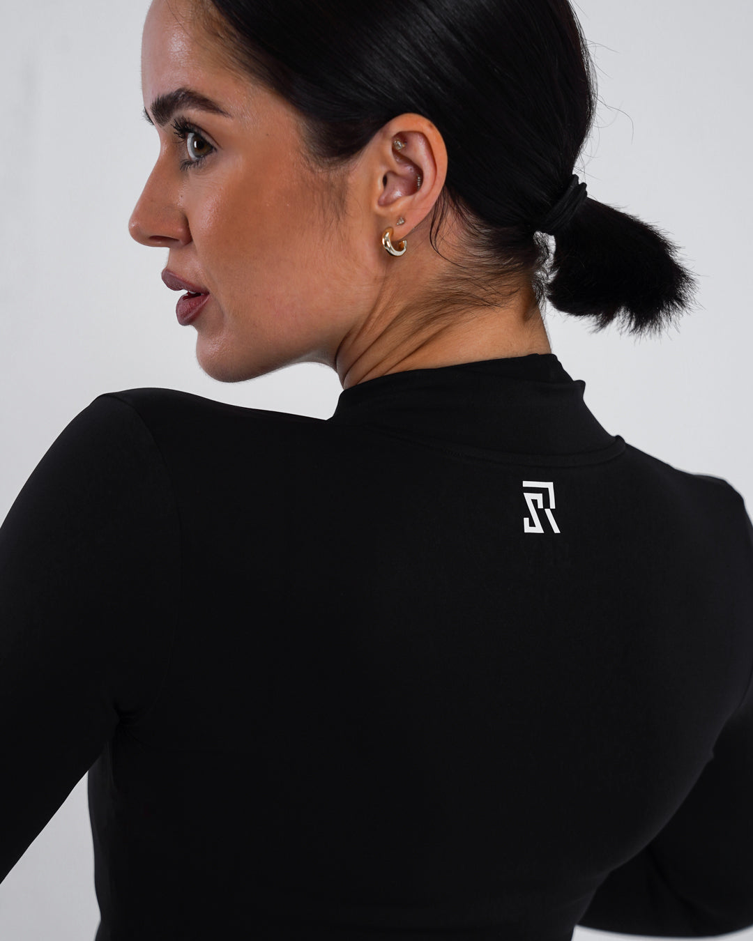 Rev Black Seamless Gym Jacket